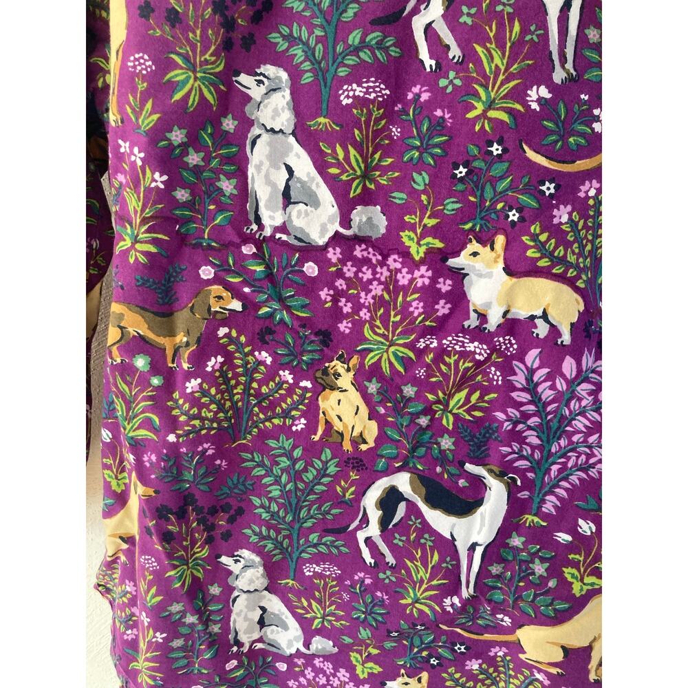 Printfresh Amethyst Purple Must Love Dogs Long Sleeved Cotton Pajama Set S - Picture 12 of 16